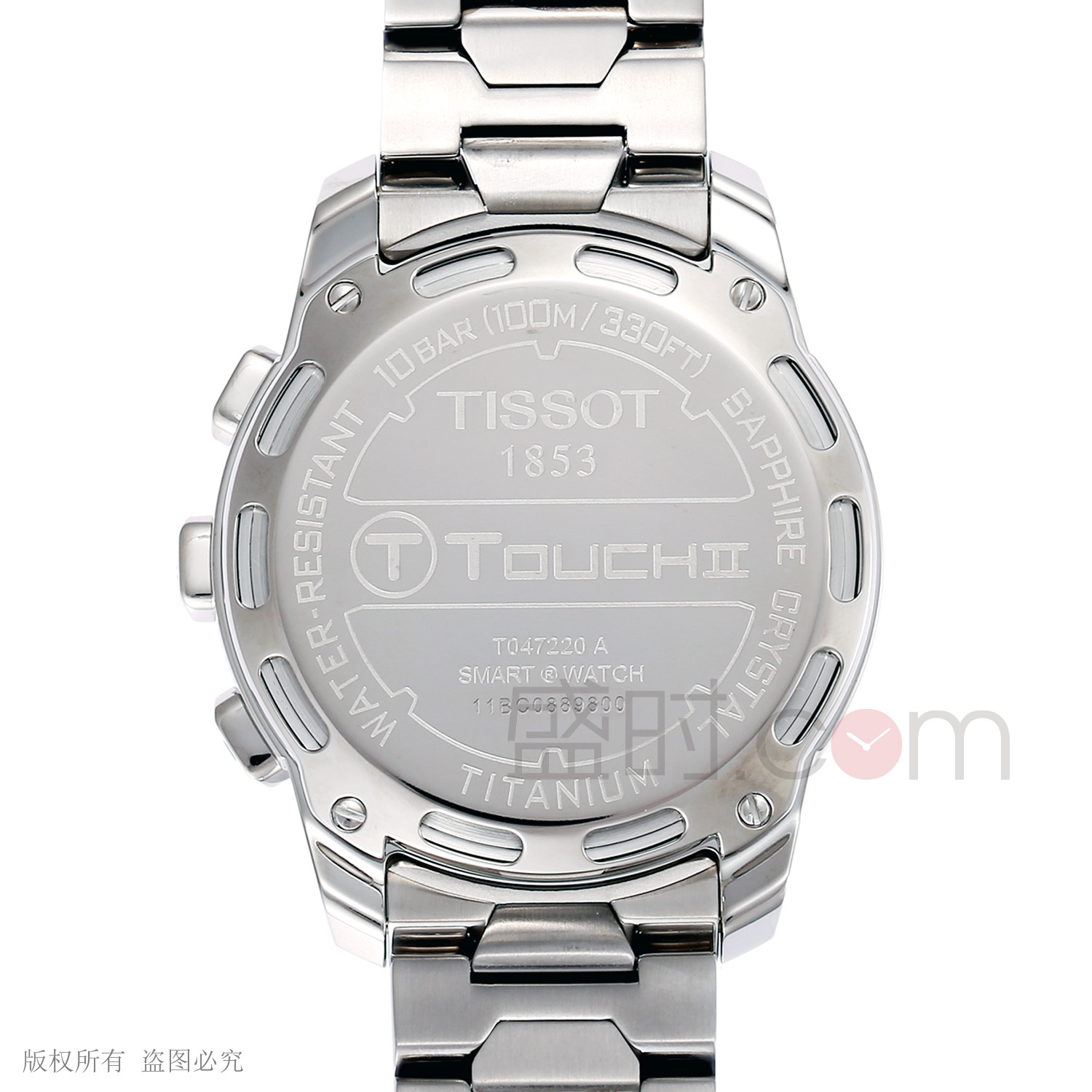 天梭 Tissot 高科技触屏系列 T047.220.44.116.00 石英 女款