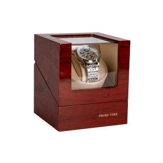 PRIME TIME盛时定制单头摇表器 手表收纳盒 机械表上链盒转表器（花梨）