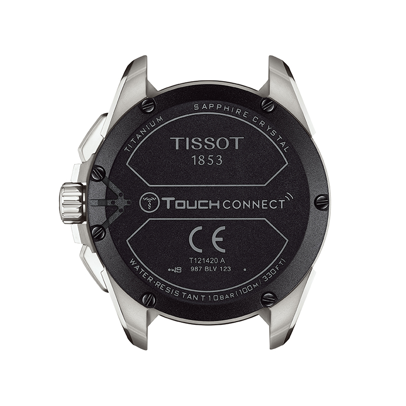 天梭 Tissot 高科技触屏系列 T121.420.47.05.100 石英|光动能 男款