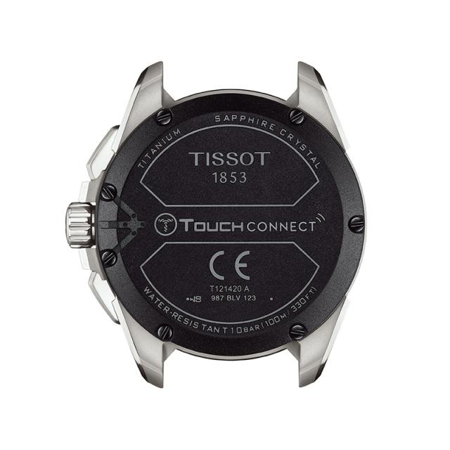 天梭 Tissot 高科技触屏系列 T121.420.47.05.100 石英|光动能 男款