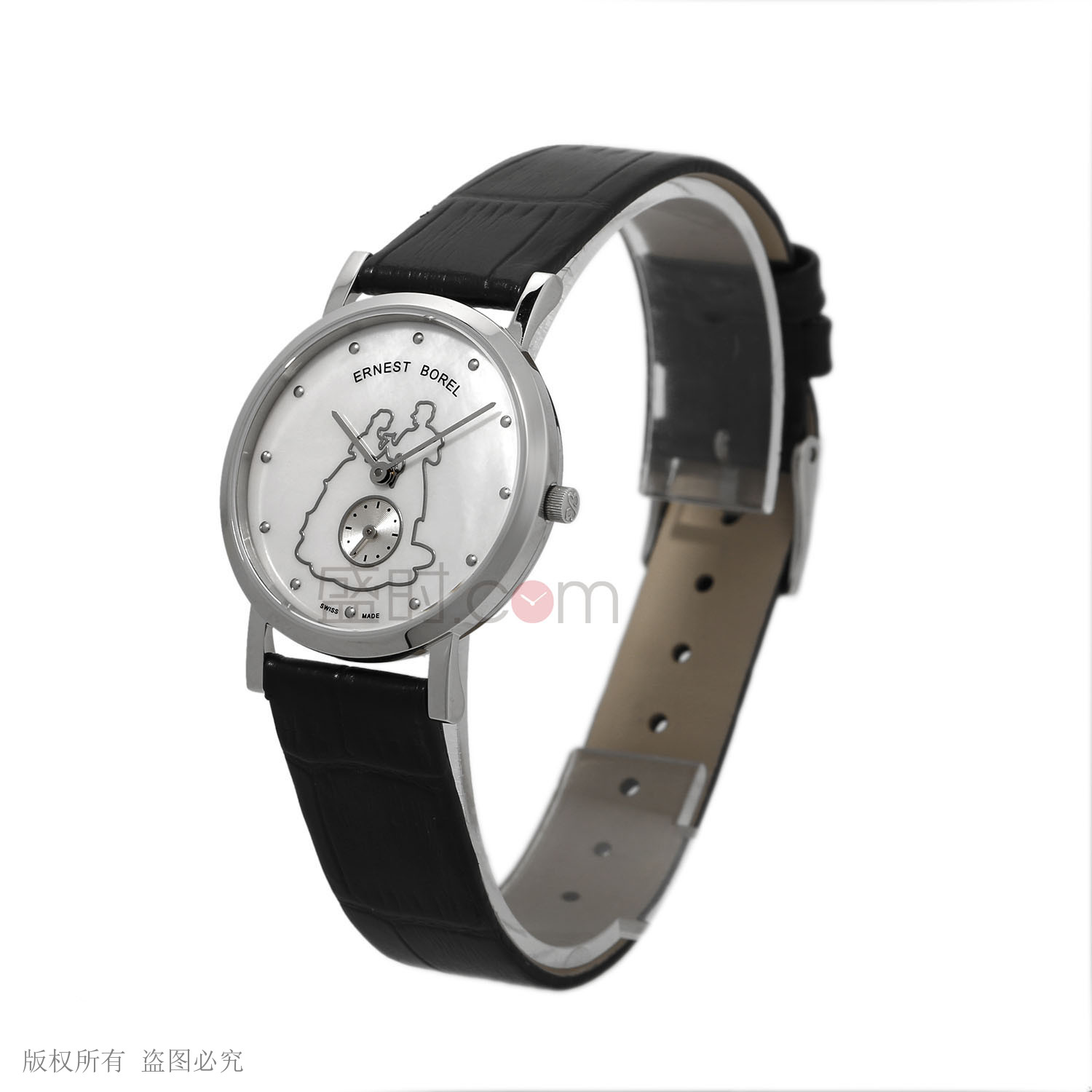 依波路 Ernest Borel 典雅系列 BS850N-49021BK 石英