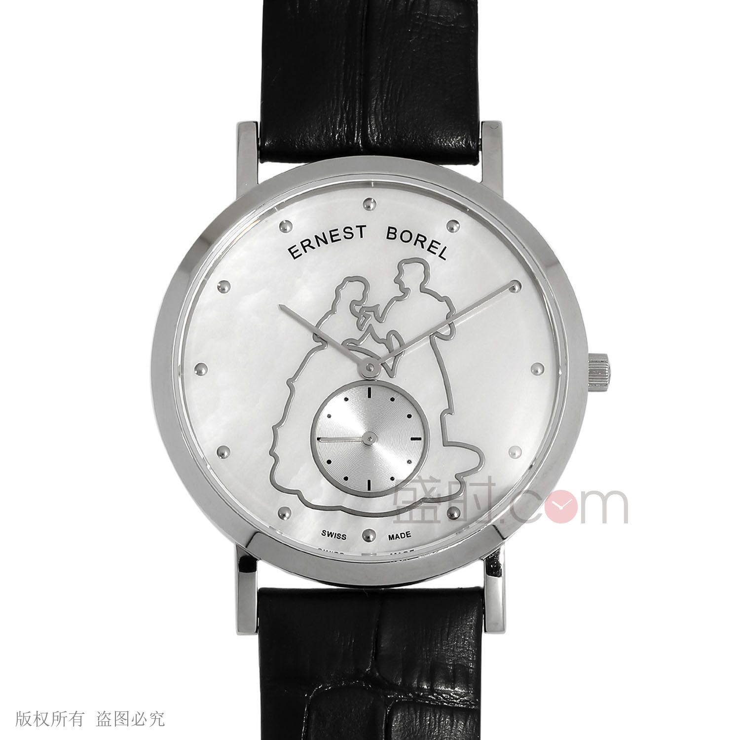 依波路 Ernest Borel 典雅系列 GS850N-49021BK 石英