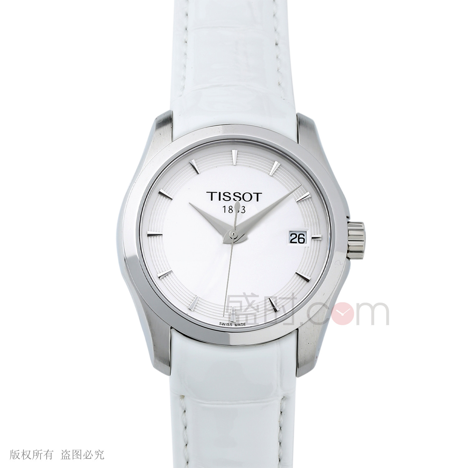 天梭 Tissot 时尚系列 T035.210.16.011.00 石英 女款