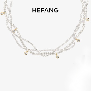何方珠宝 HEFANG Jewelry 2023度假系列 HFL04709600 度假编织三层链
