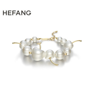 何方珠宝 HEFANG Jewelry 2024餐具系列 HFM10427900 奶油车厘子手链
