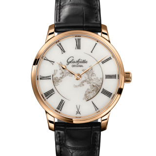 格拉苏蒂原创 Glashutte Original QUINTESSENTIALS 精髓 1-36-16-03-05-01 机械