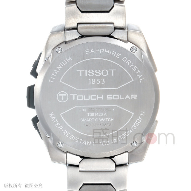 天梭 Tissot 高科技触屏系列 T091.420.44.051.00 石英 男款