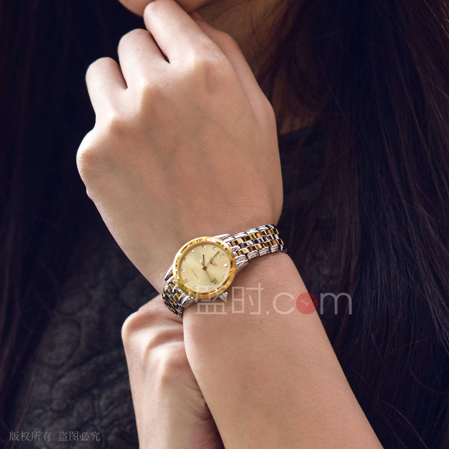 浪琴 Longines FLAGSHIP 军旗 L4.274.3.37.7 机械 女款