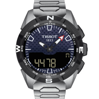 天梭 Tissot 高科技触屏系列 T110.420.44.051.00 石英 男款