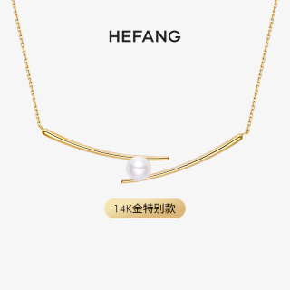 何方珠宝 HEFANG Jewelry 餐具系列 HFL12732297 筷子锁骨链