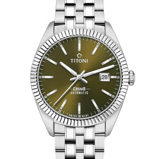 梅花 titoni cosmo 宇宙系列 879s-660 机械 男款