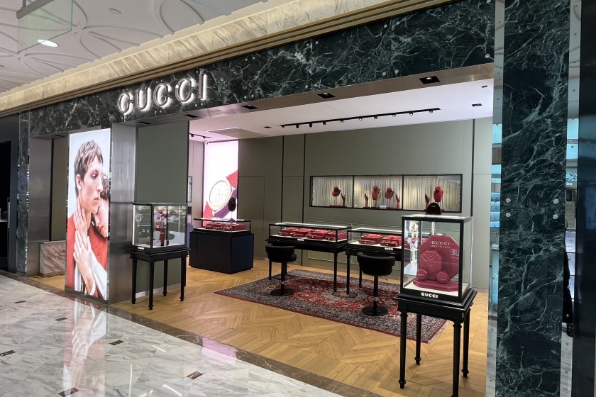 盛时表行江阴八佰伴GUCCI专卖店