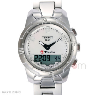 天梭 Tissot 高科技触屏系列 T047.220.44.116.00 石英 女款