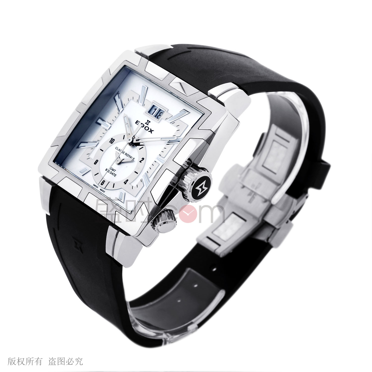 伊度 EDOX 62002 3 AIN 石英 男款