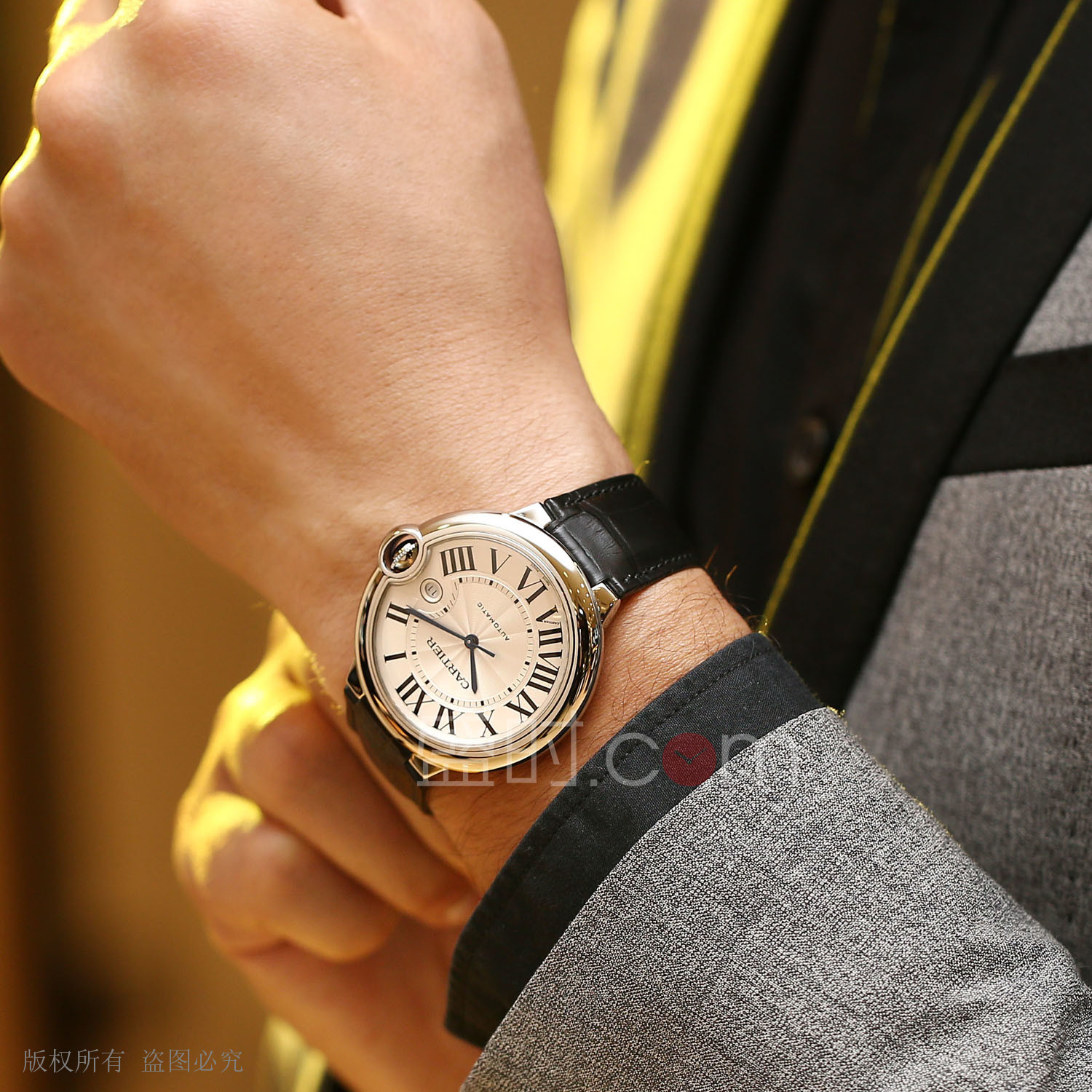 卡地亚 Cartier BALLON BLEU DE CARTIER腕表 W69016Z4 机械 男款