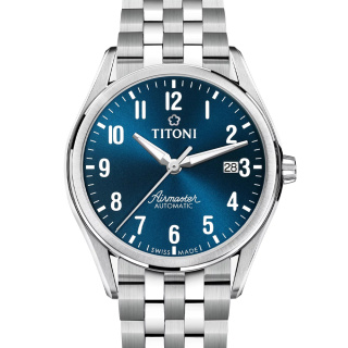 梅花 Titoni AIRMASTER 空中霸王系列 83906S-701 机械