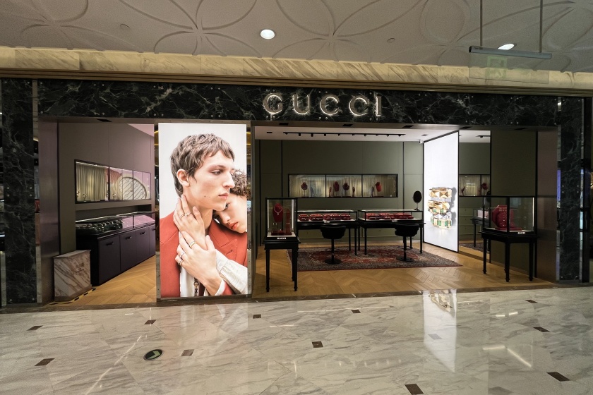 盛时表行江阴八佰伴GUCCI专卖店