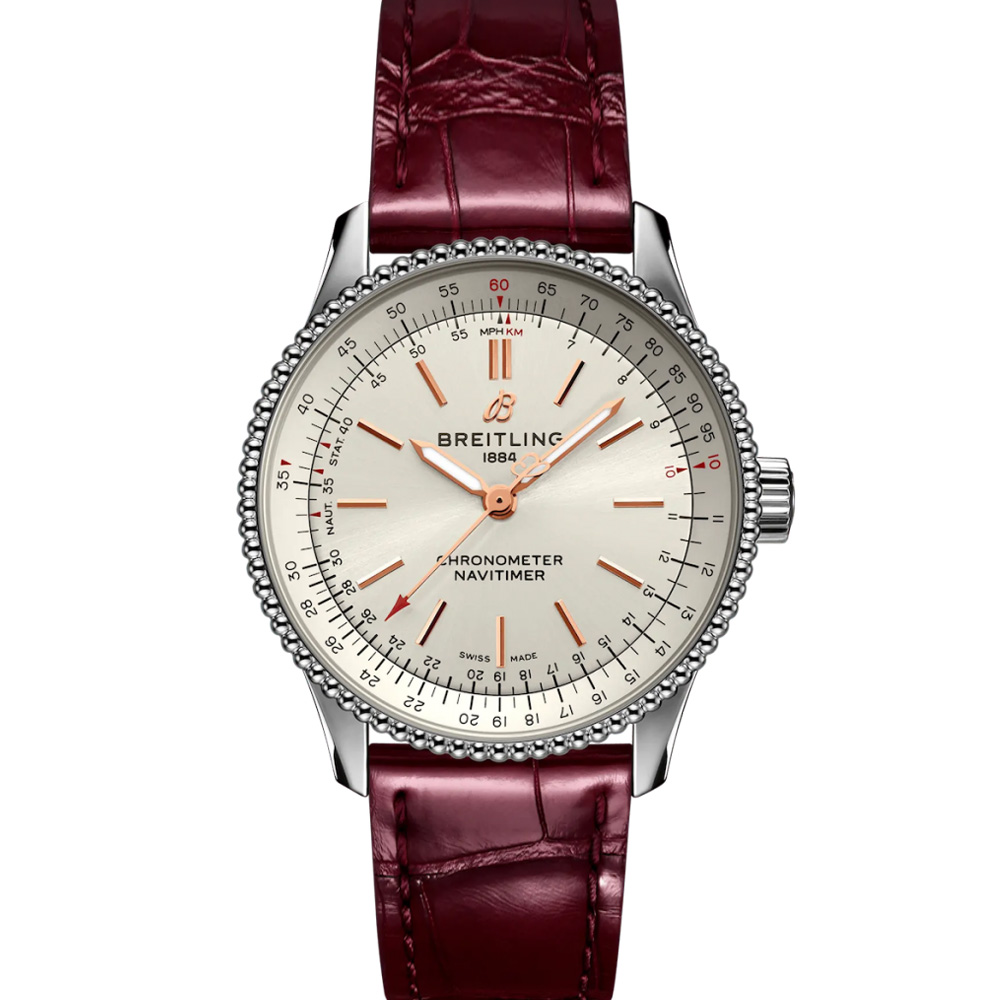 百年灵 Breitling 航空计时系列 A17395F41G1P1 机械 女款