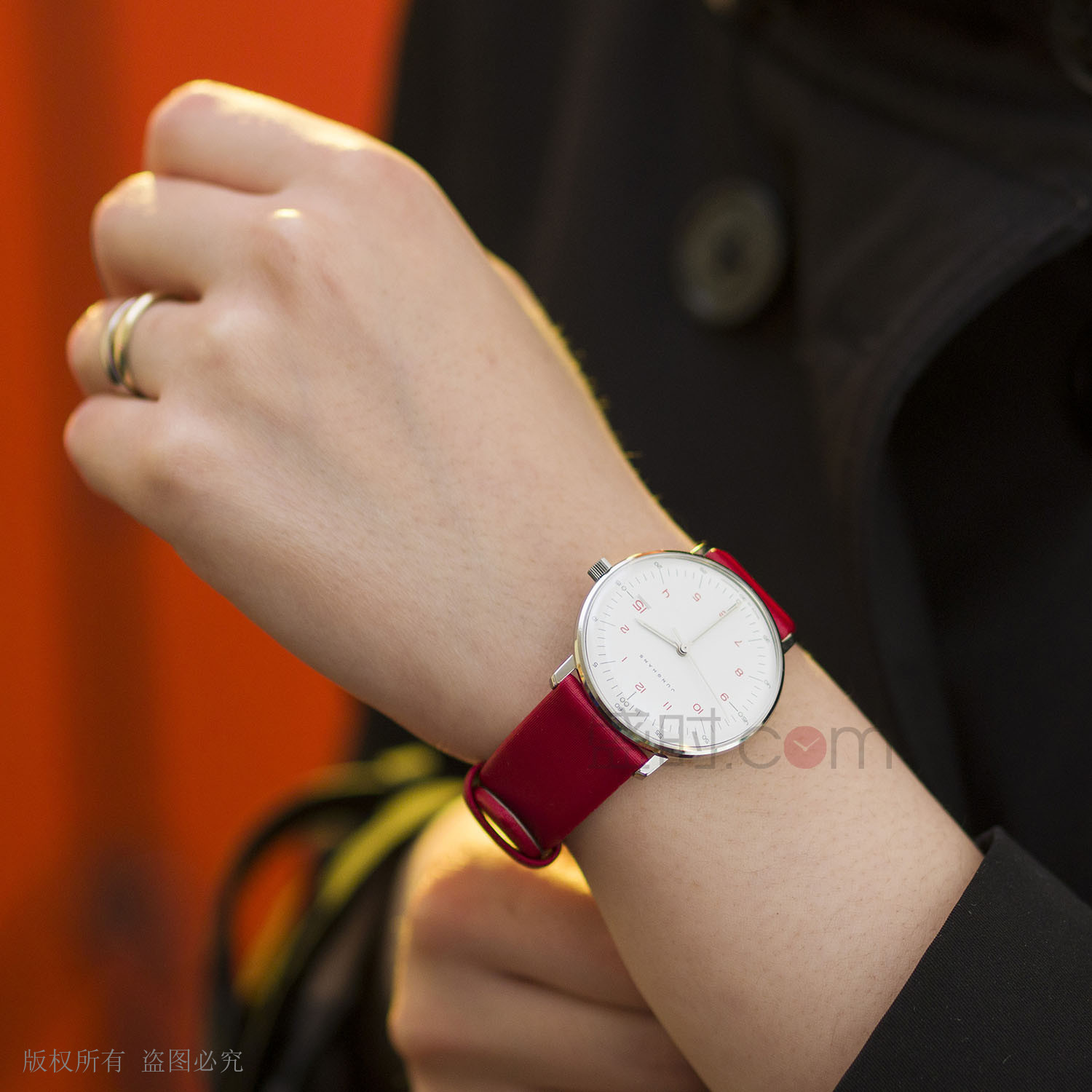 荣汉斯 JUNGHANS MAX BILL马贝系列 047/4541.00 石英