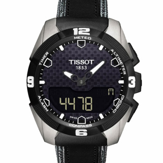 天梭 Tissot 高科技触屏系列 T091.420.46.051.01 石英 男款