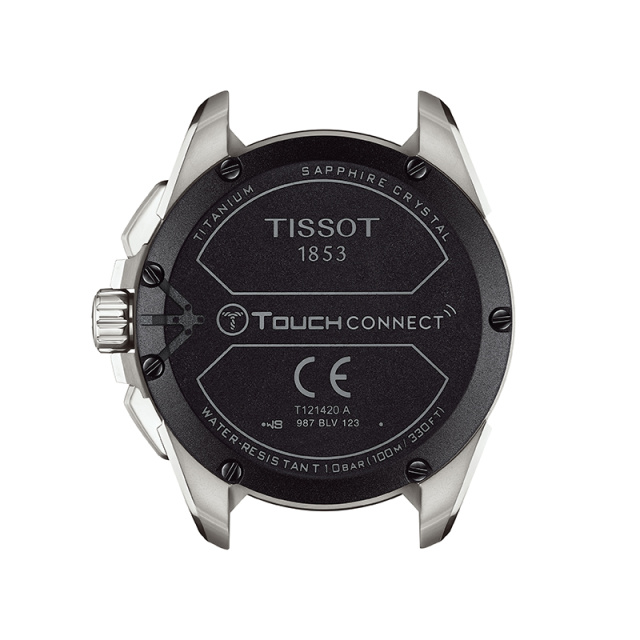 天梭 Tissot 高科技触屏系列 T121.420.44.05.100 石英|光动能 男款