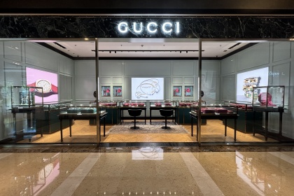 盛时表行苏州久光百货GUCCI专卖店