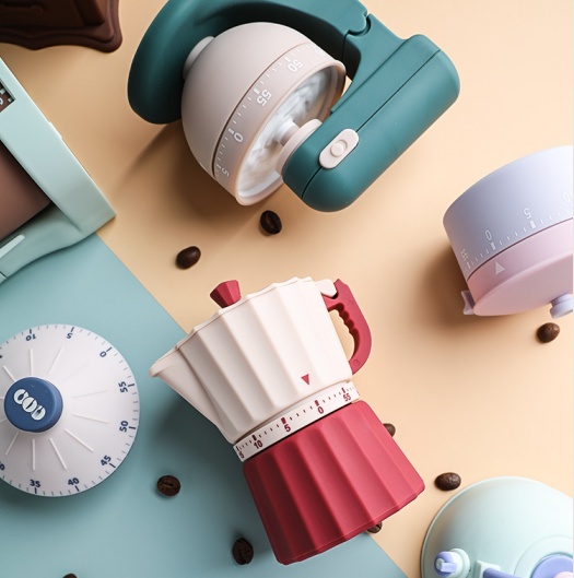 可爱创意造型厨房计时器 定时器时间提醒器烘培闹钟倒计时器（款式随机发货）