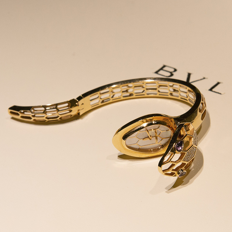 宝格丽 Bvlgari Serpenti 手镯珠宝腕表 102982 女款