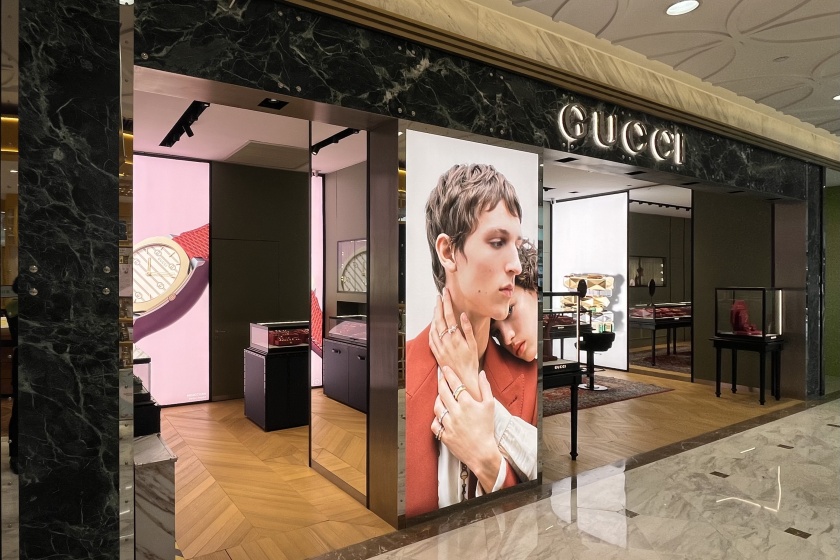 盛时表行江阴八佰伴GUCCI专卖店