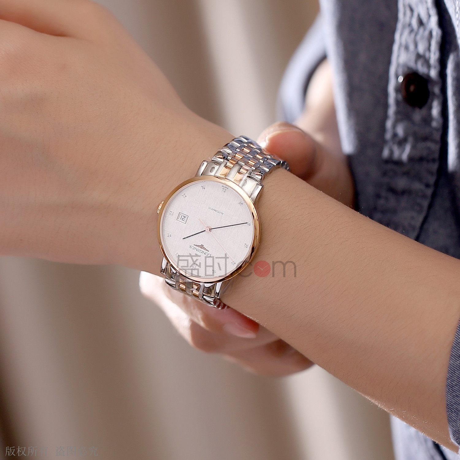 浪琴 Longines THE ELENGANT COLLECTION 博雅系列 L4.810.5.77.7 机械