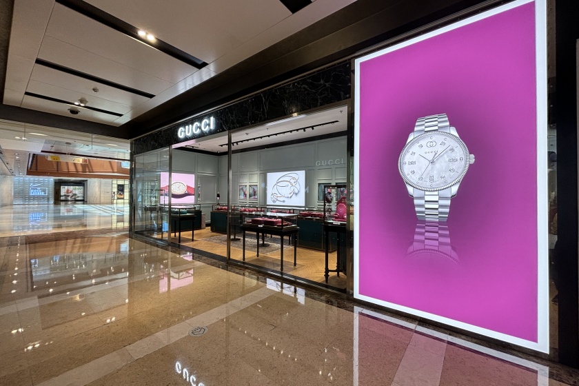 盛时表行苏州久光百货GUCCI专卖店
