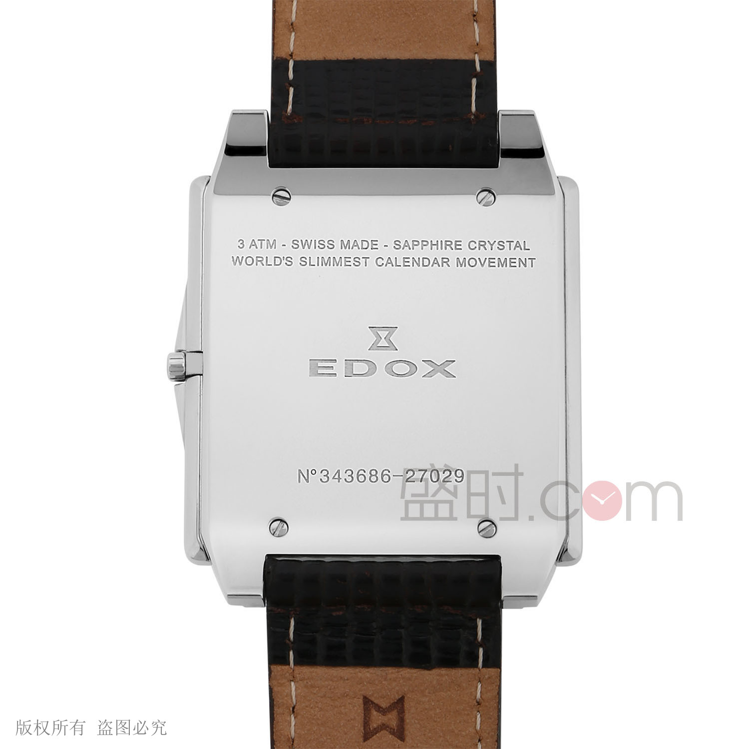 伊度 EDOX 27029 3 NIN 石英 男款