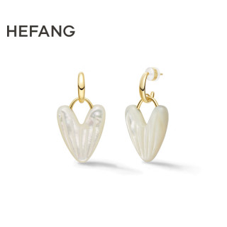 何方珠宝 HEFANG Jewelry 2024餐具系列 HFM10527700 甜心玛德琳耳环