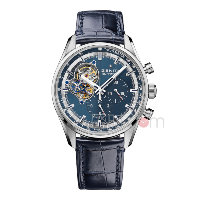 真力时 Zenith CHRONOMASTER 旗舰系列El Primero开心计时码表 03.20416.4061/51.C700 机械
