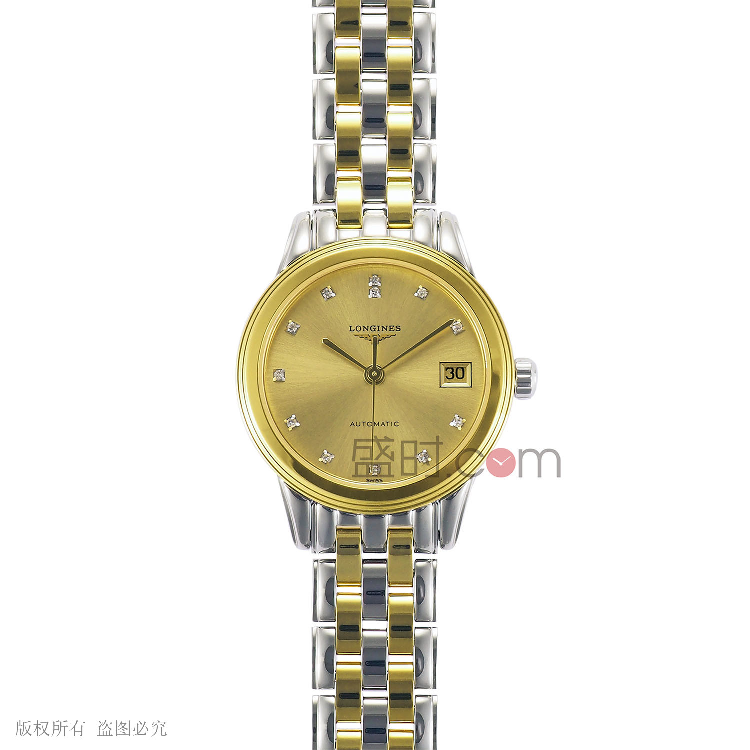 浪琴 Longines FLAGSHIP 军旗 L4.274.3.37.7 机械 女款