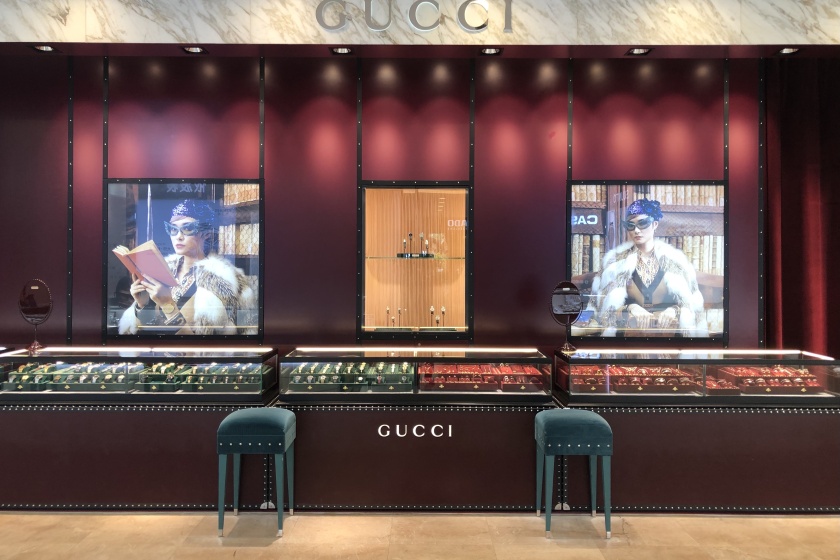 盛时表行武汉世贸广场GUCCI专卖店