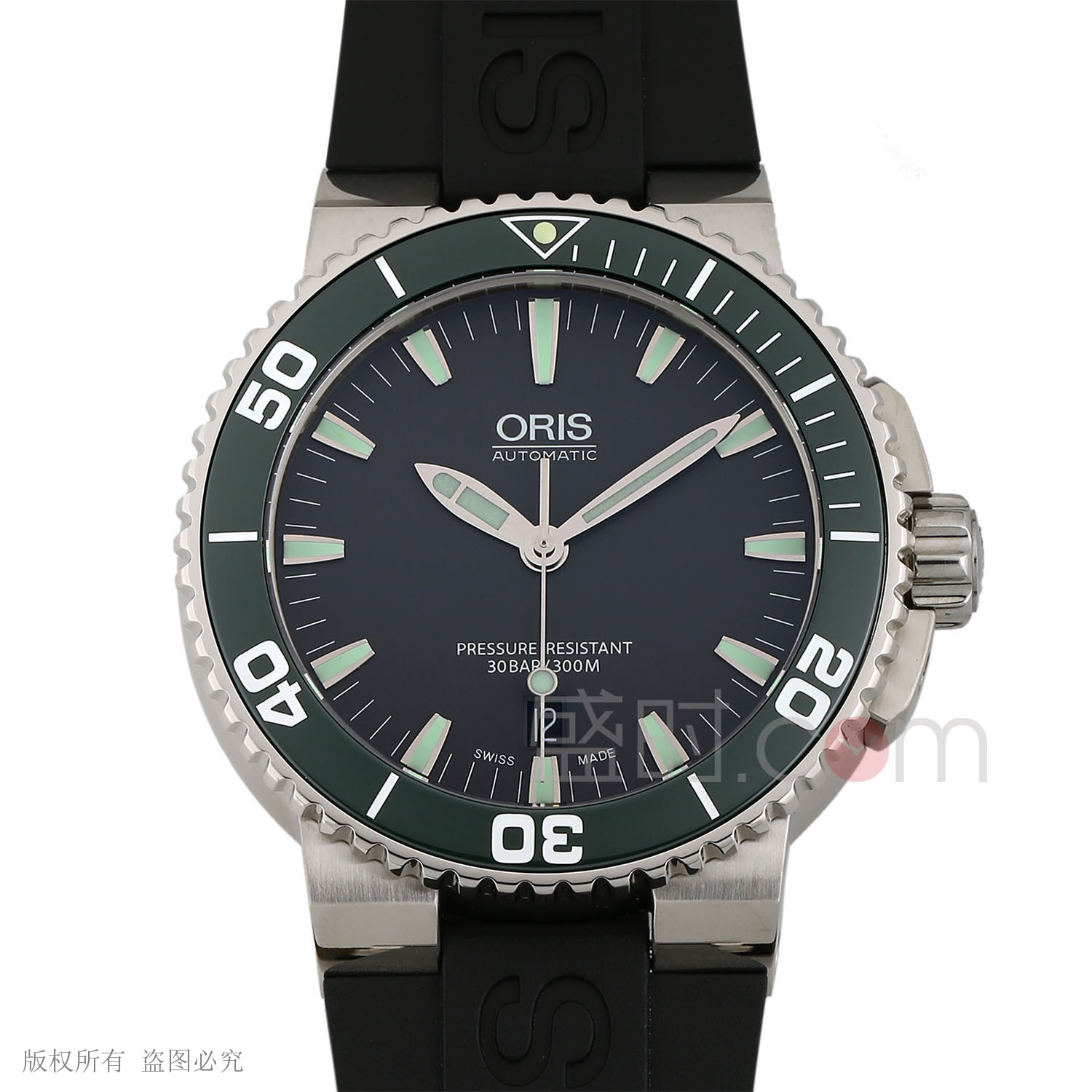 豪利时 Oris DIVERS 潜水系列钢机械 733.7653.4137R 机械