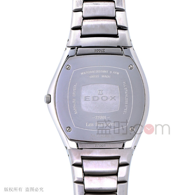 伊度 EDOX 27001 3PD NAD 石英 男款