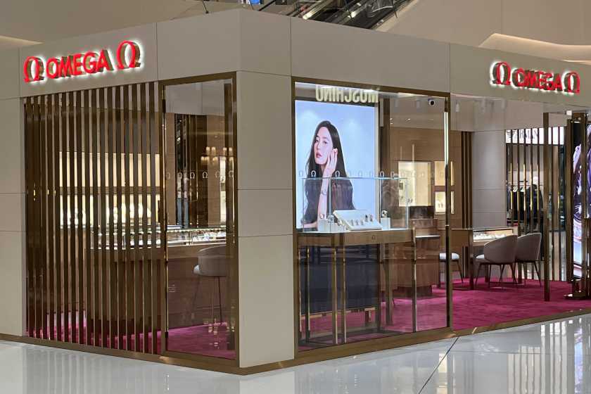盛时表行南昌武商MALL欧米茄店